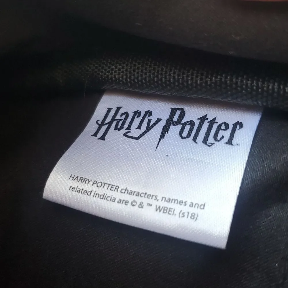 Harry Potter Gryffindor Argyle Backpack Burgundy Red Wizarding World